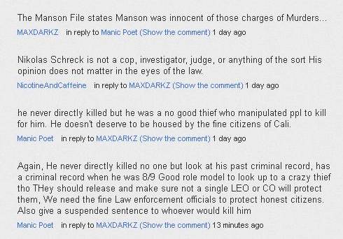 Charles manson interview image