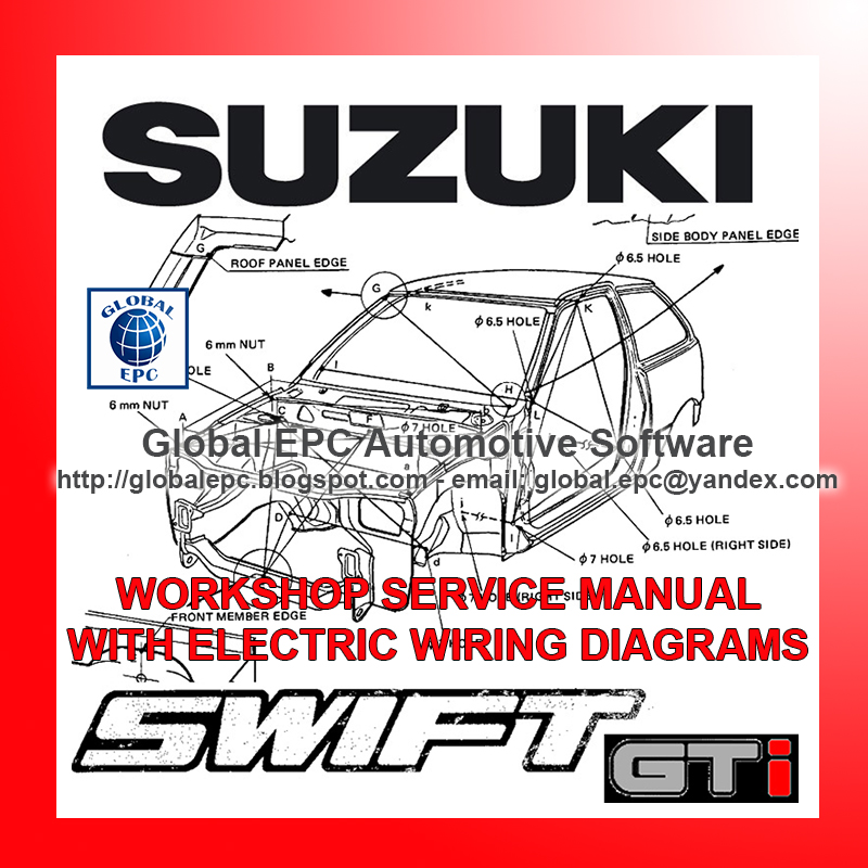 AUTO MOTO REPAIR MANUALS SUZUKI SWIFT GTi 1300