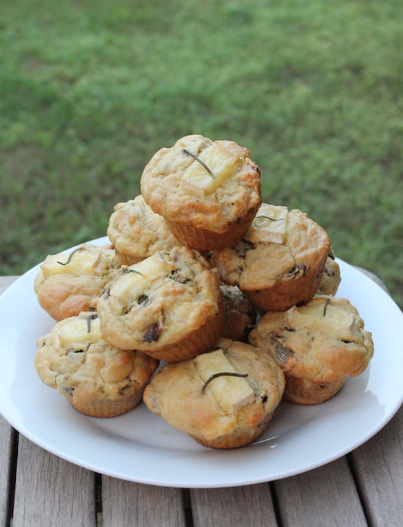 Food Lust People Love Roasted Onion Brie Muffins Muffinmonday