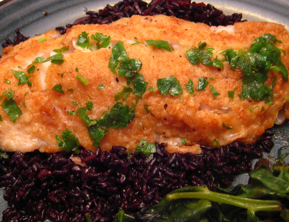 Cook Food. Mostly Plants. Black Cod in a White Wine Butter Sauce