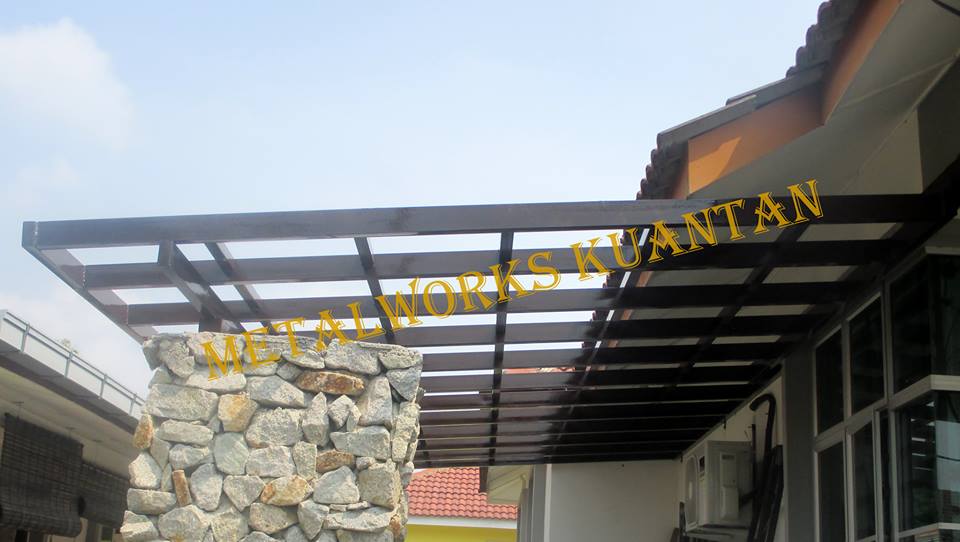 METAL WORKS KUANTAN PERGOLA BESI DI BESERAH, KUANTAN