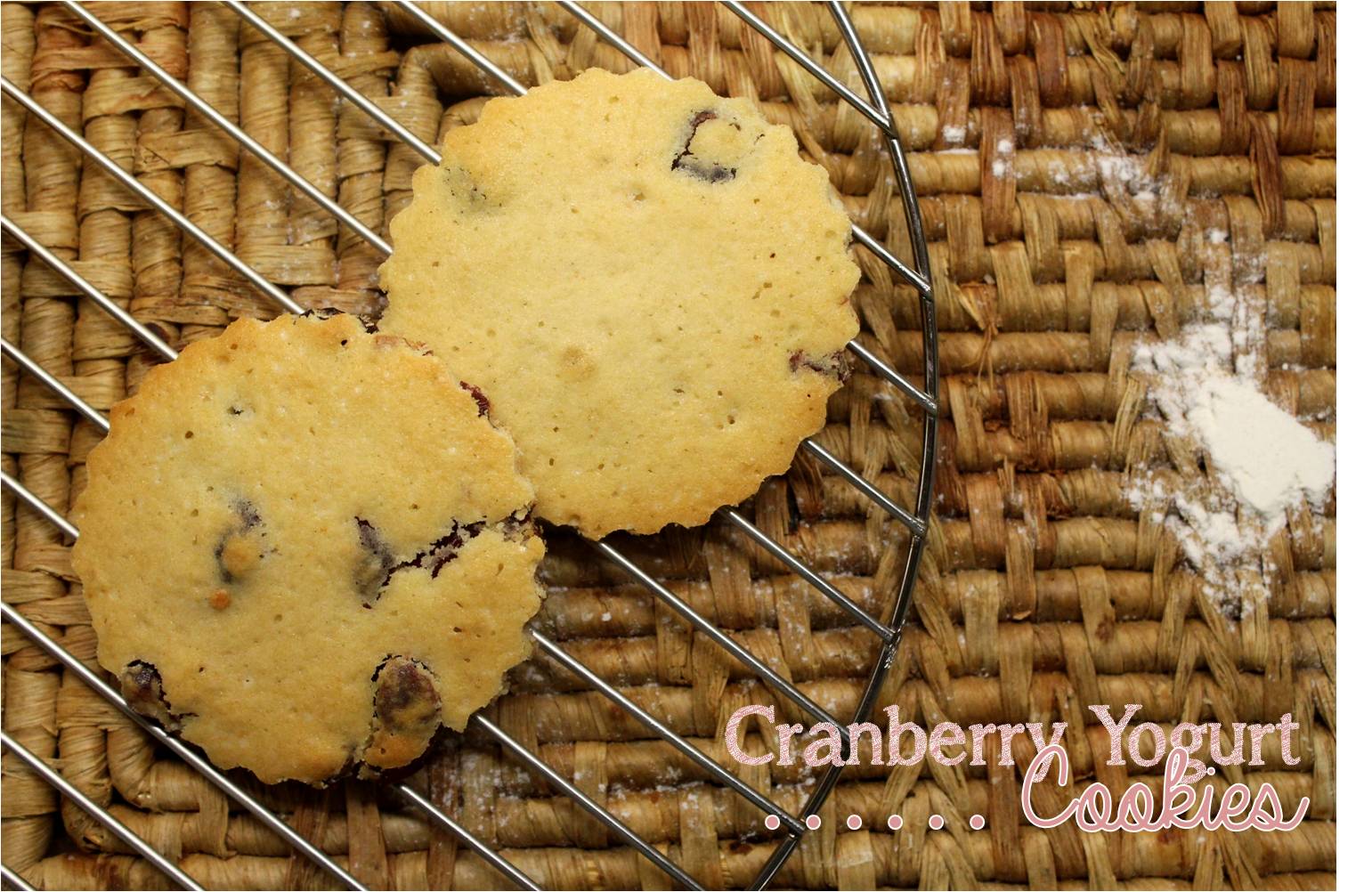 Cranberry Yogurt Cookies Heroine in Heels