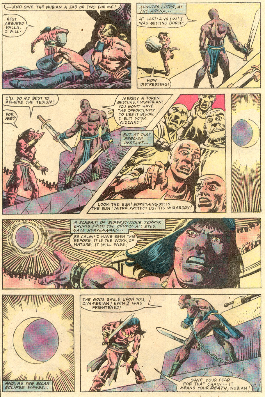 Read online Conan the Barbarian (1970) comic -  Issue #132 - 22
