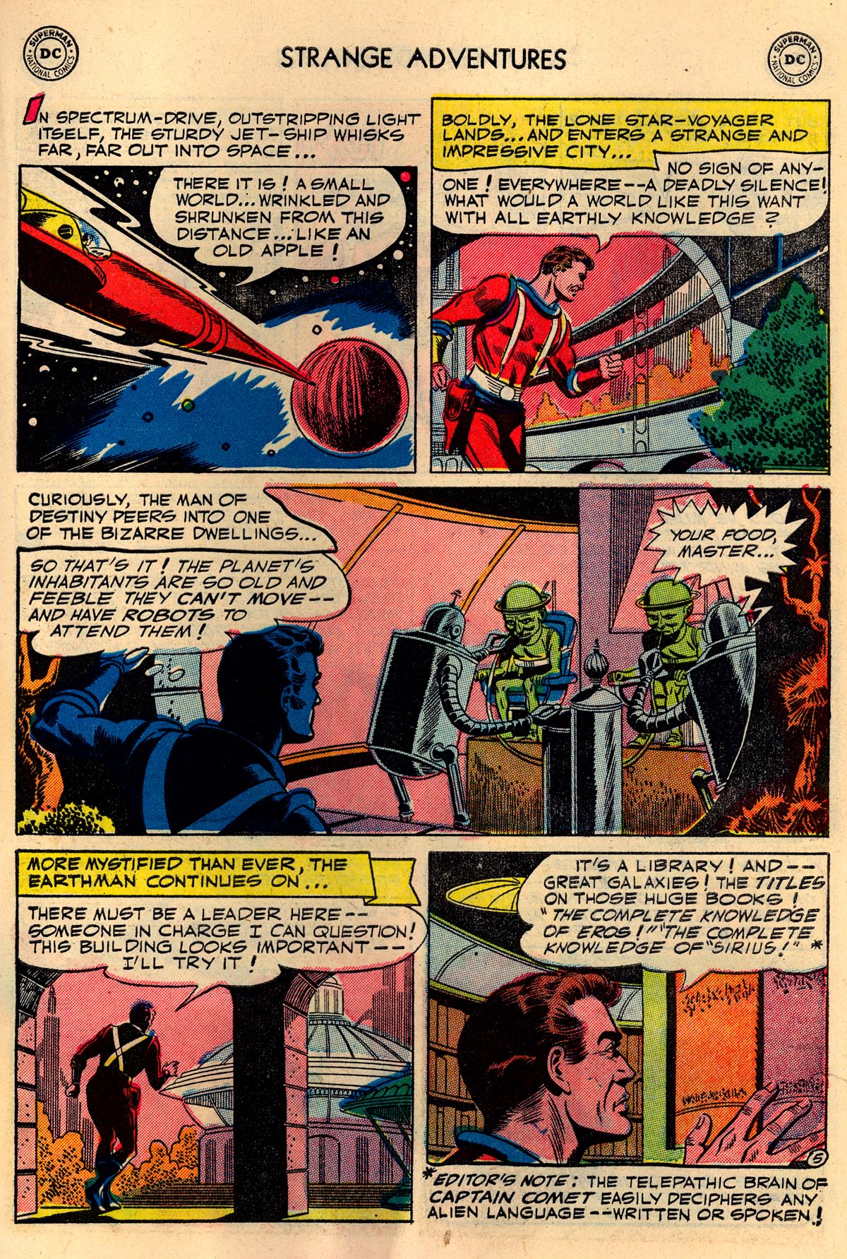 Read online Strange Adventures (1950) comic -  Issue #23 - 31