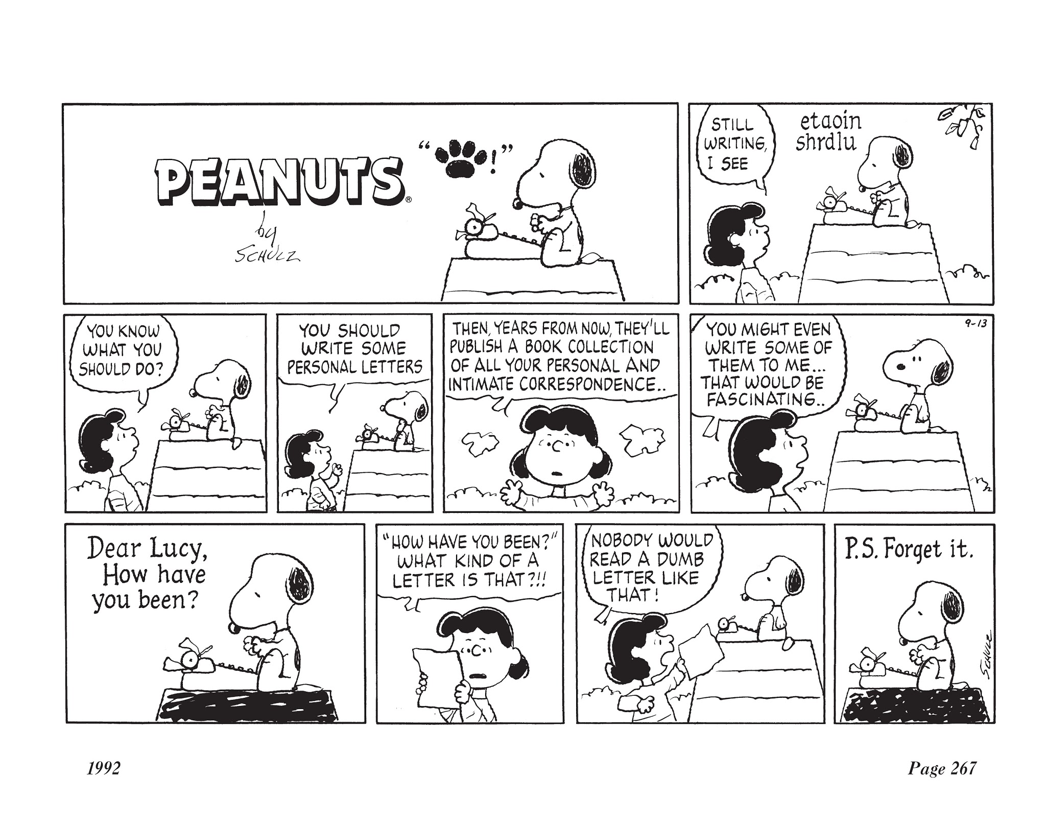 Read online The Complete Peanuts comic -  Issue # TPB 21 - 281