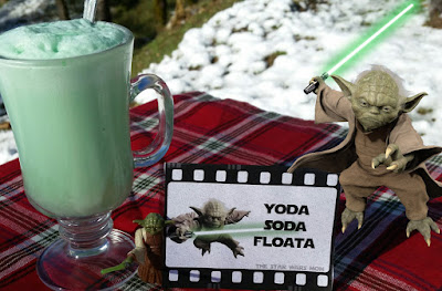 Yoda Soda Floata - Free Printable Party Drink Label