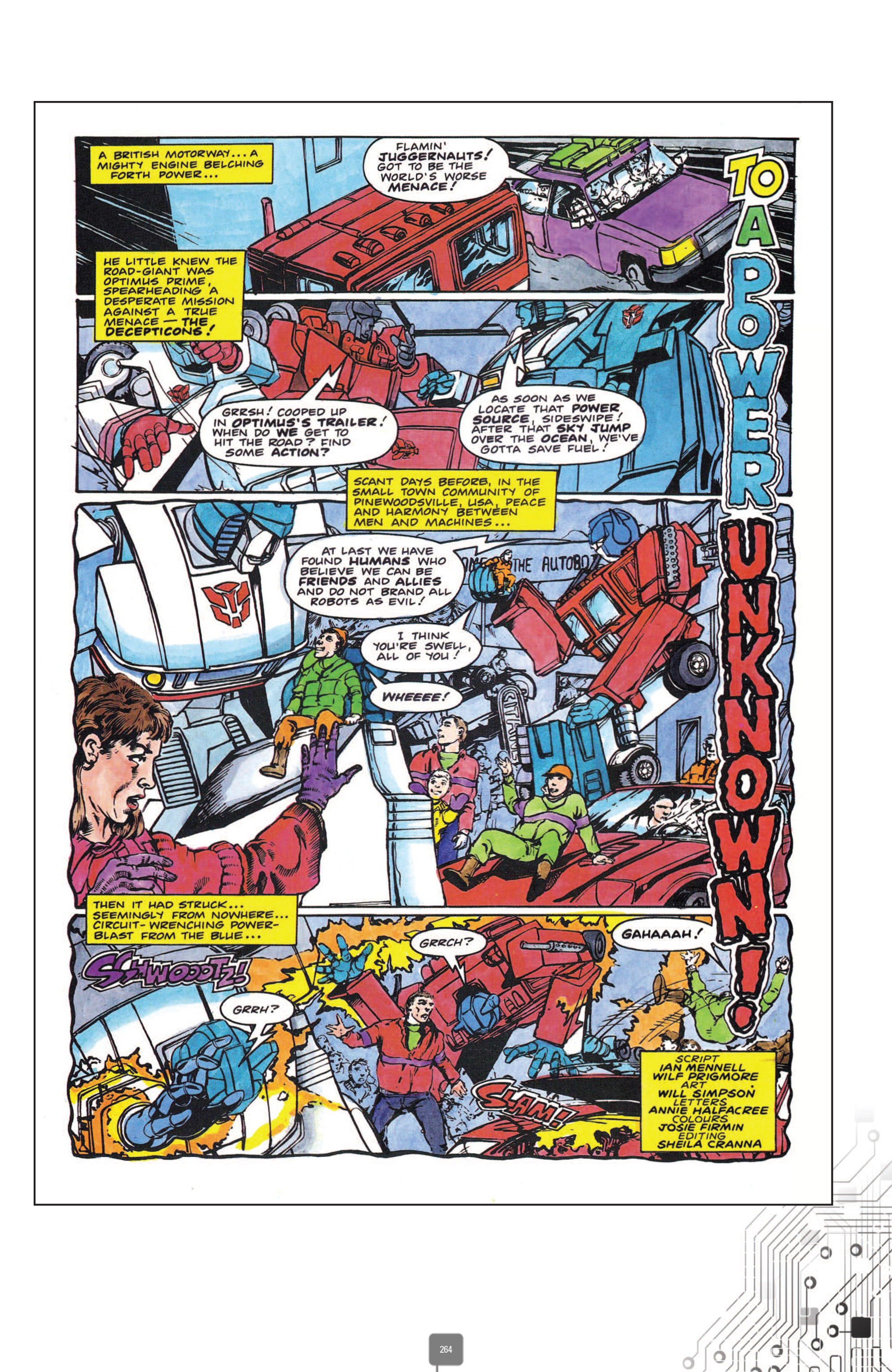 Read online The Transformers Classics UK comic -  Issue # TPB 2 - 265