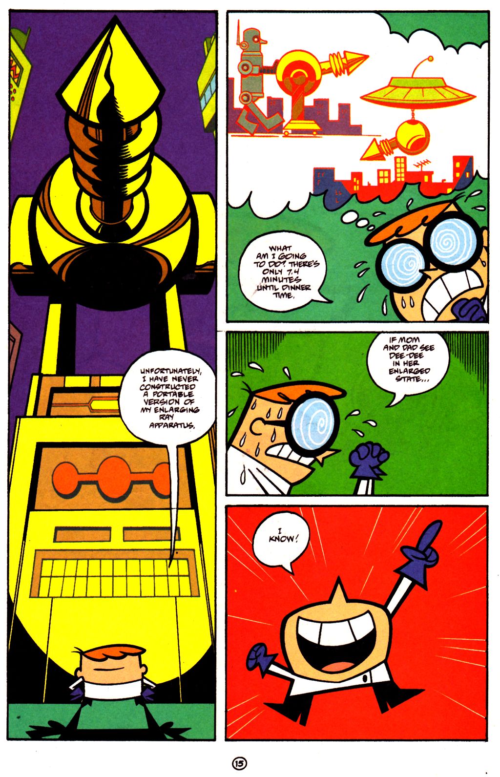 Read online Dexter's Laboratory comic -  Issue #8 - 16