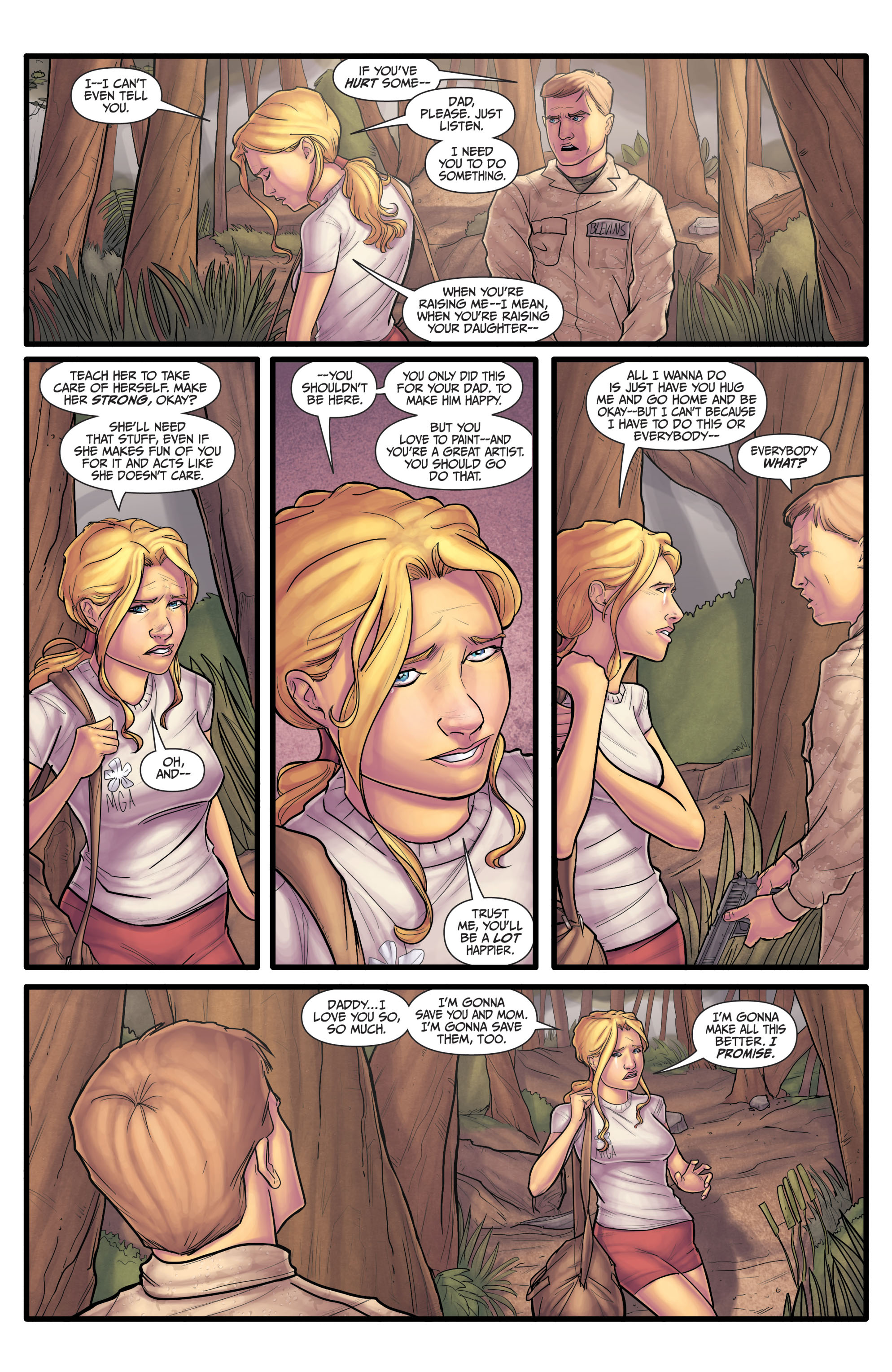 Read online Morning Glories comic -  Issue #16 - 25
