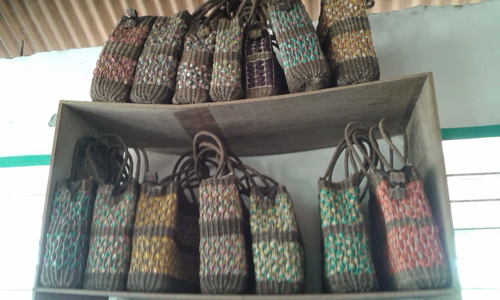 Souvenirs from Pandan, Antique Bariw plant handicrafts