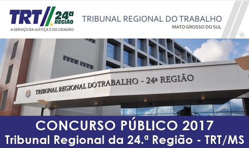 Apostila concurso TRT 24 MS 2017 Apostila concurso TRT-MS 2017