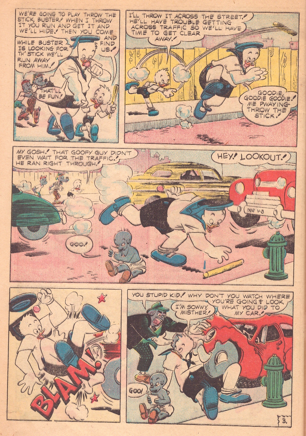 Read online Super Duck Comics comic -  Issue #40 - 46