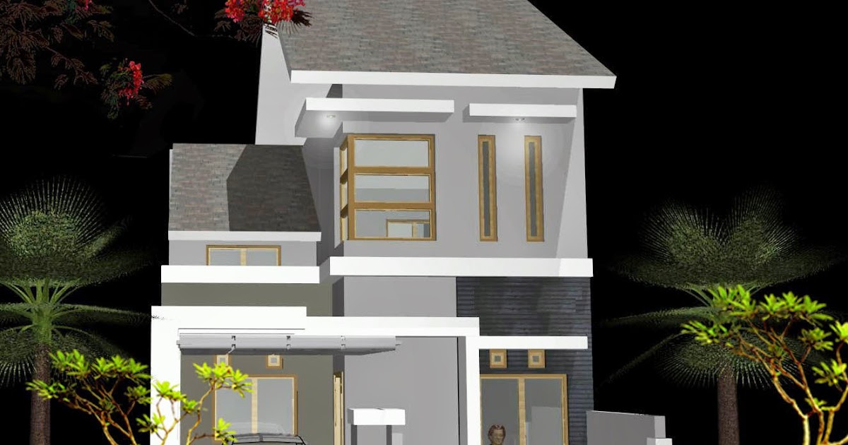 10+ Desain Rumah Tingkat Minimalis Type 36 Paling Modern Dan Nyaman
