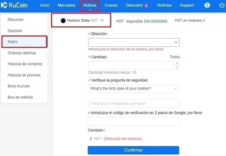 Cómo Invertir en Criptomoneda Decision Token (HST) Tutorial Español Comprar Decision Token (HST) con Dolares o Euros y Enviar a Monedero Personal Paso a Paso