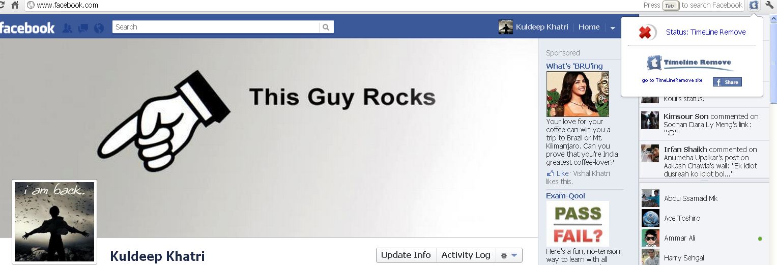 How to Get Old Facebook Layout Easily CoolTricks