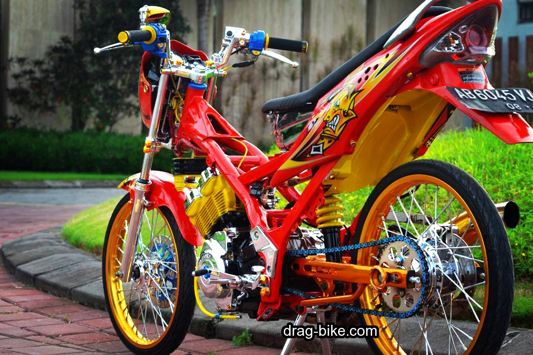 50 Foto Gambar Modifikasi SATRIA FU Build Up Thailand Air Brush Kontes
