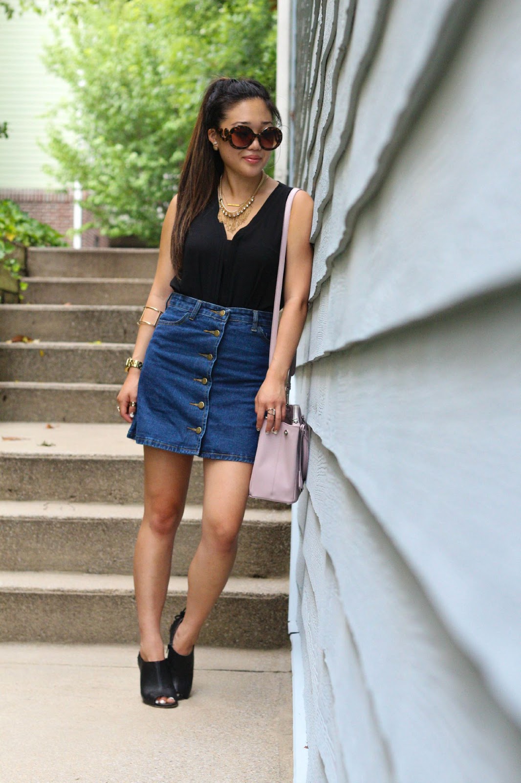 Summer Trend: Denim Skirt | Gracefullee Made