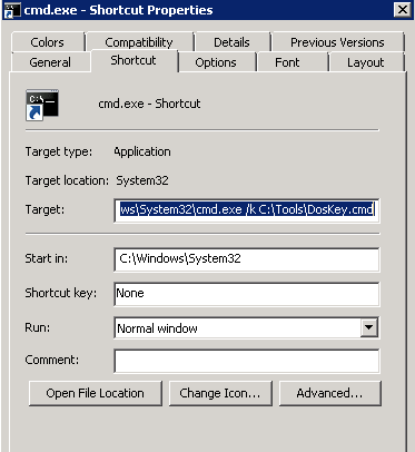 How to set command aliases in cmd promt - Lots In Life