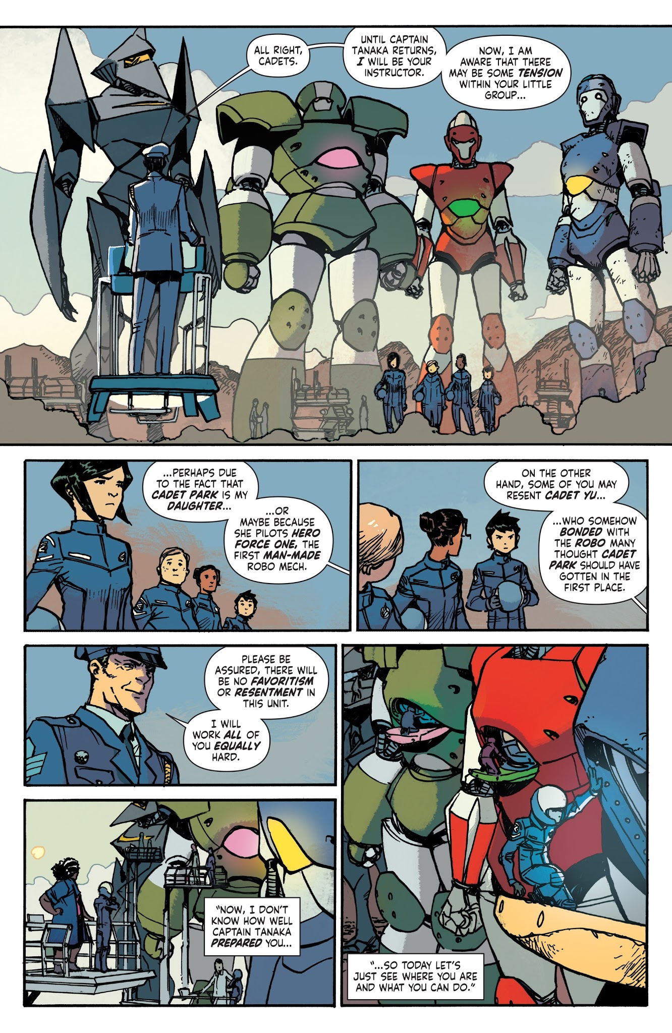 Read online Mech Cadet Yu comic -  Issue #3 - 10