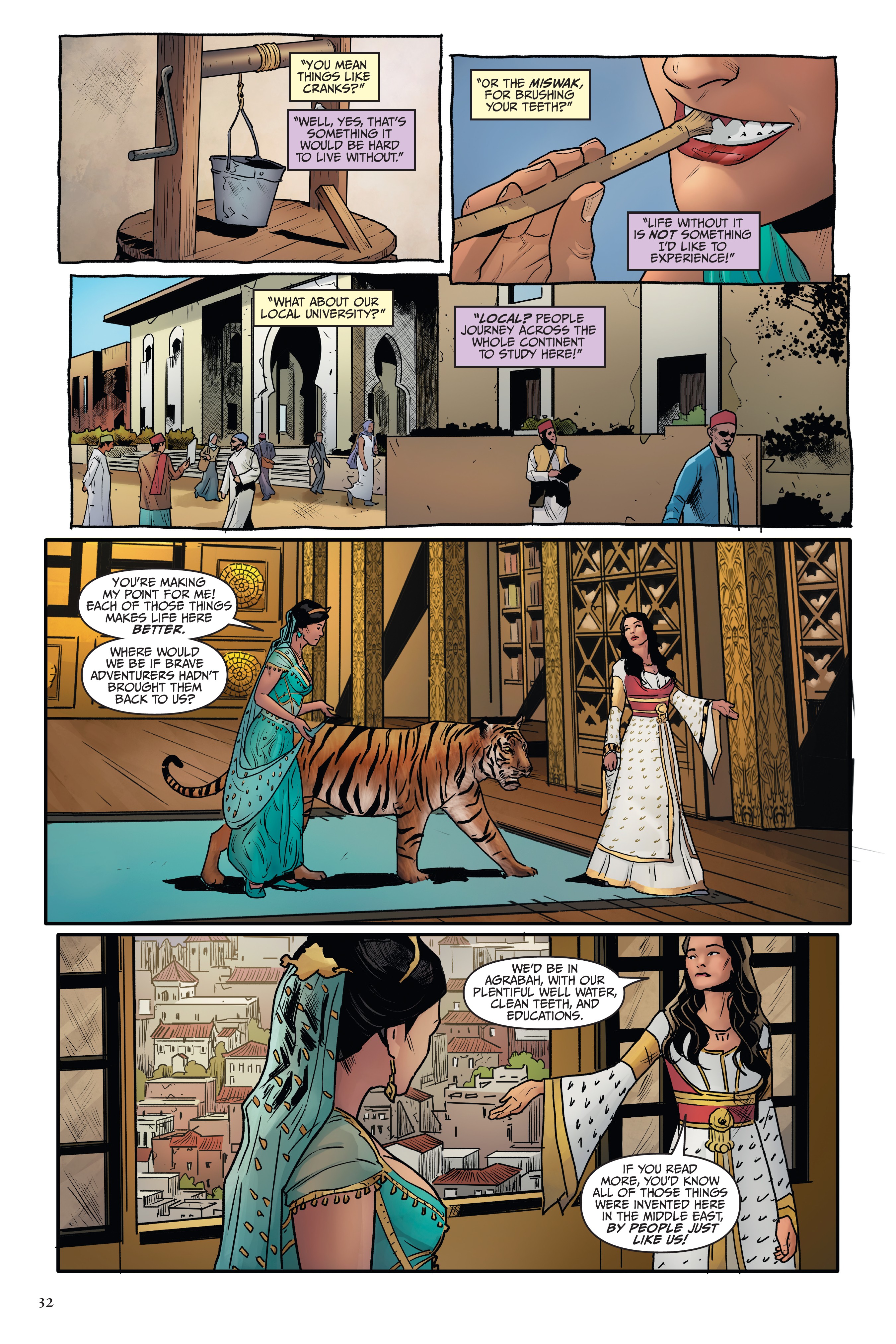 Read online Disney Aladdin: Four Tales of Agrabah comic -  Issue # TPB - 32