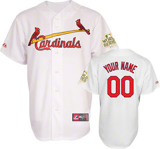 2011 World Series St. Louis Cardinals Customized MLB Jersey | Championship T-Shirts