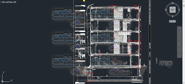 download-autocad-cad-dwg-file-Prefabricated-building-4-storeys