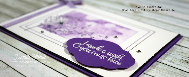 Bring back childhood memories with projects using the beautiful Dandelion Wishes stamp set. Get yours here - http://bit.ly/DandelionWishesStamp