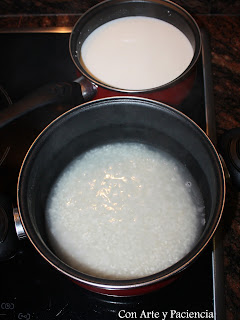 arroz,leche,asturiana,postre,azúcar,canela