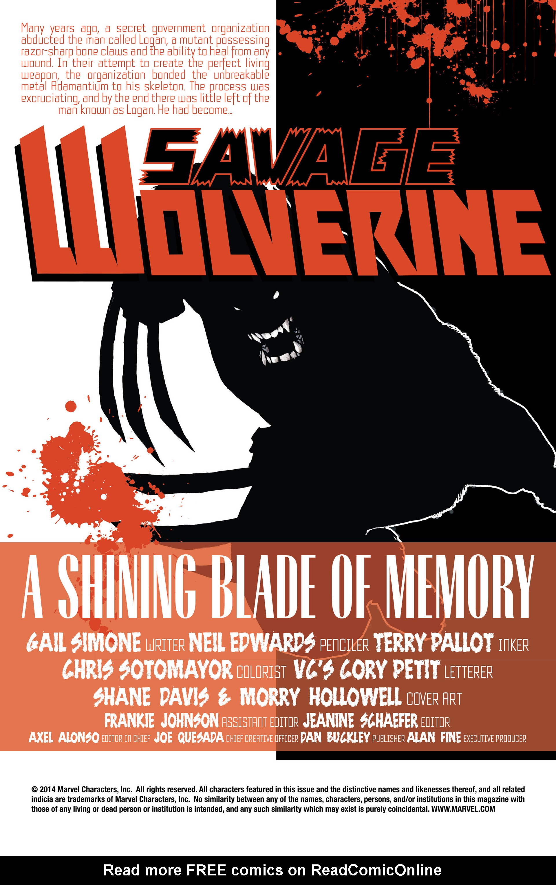 Read online Savage Wolverine comic -  Issue #19 - 2