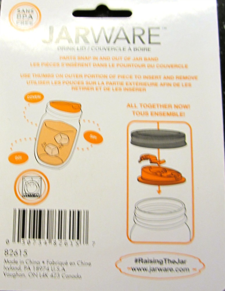 Jarware Regular Mouth Tea Jar Infuser Lid