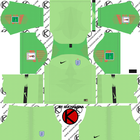 England 2018 World Cup Kit -  Dream League Soccer Kits