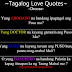 Tagalog Love Quotes Collection