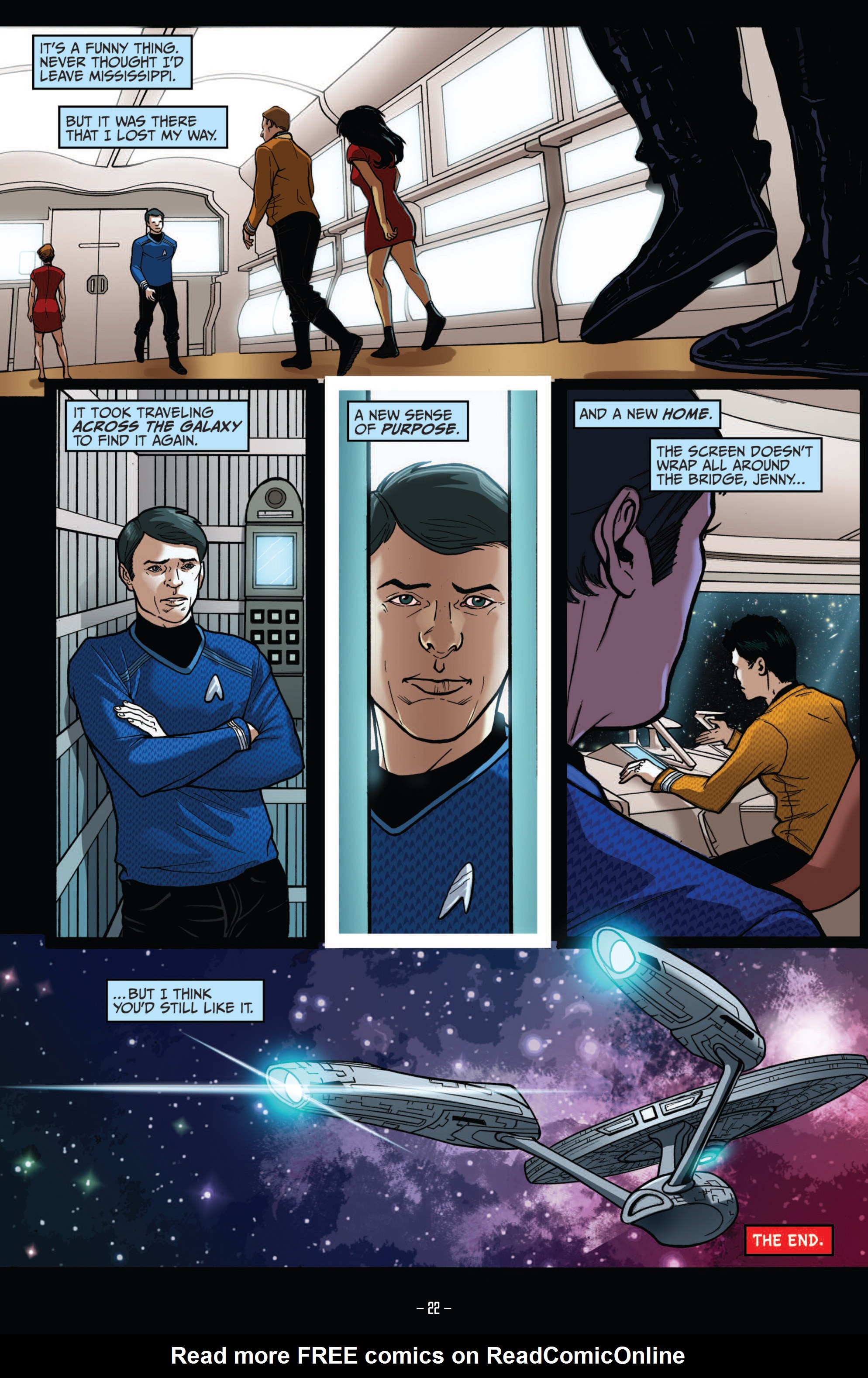 Read online Star Trek (2011) comic -  Issue #17 - 24