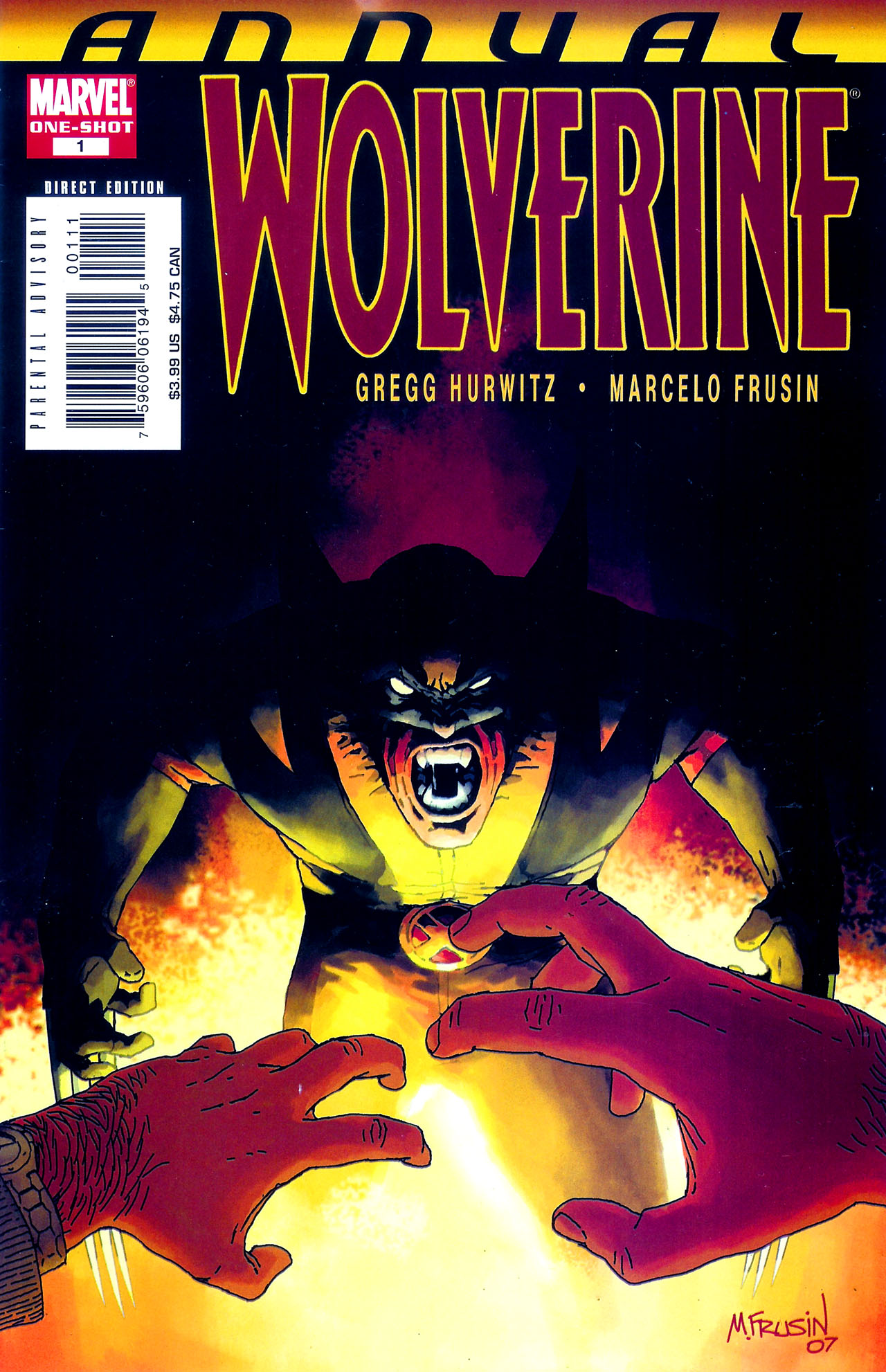 Read online Wolverine (2003) comic -  Issue # Annual 1 - 1