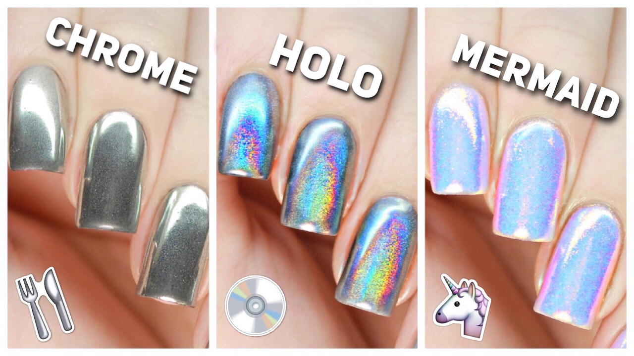 Holo Foil Nail Designs for a Unique and Eye-Catching Manicure - wide 4