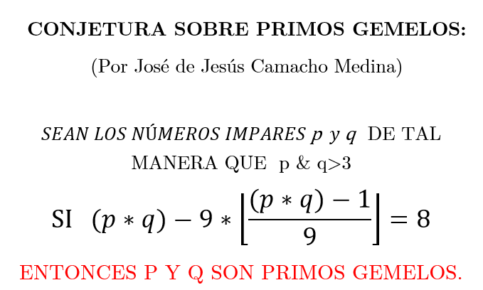 JOSÉ DE JESÚS CAMACHO MEDINA APORTES EN MATEMÁTICAS DE UN