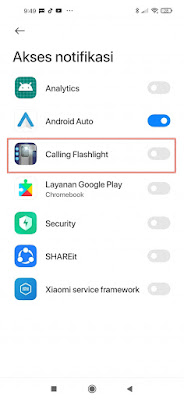 How to Make Notifications for WA, SMS, Phone Using Camera Flash 6