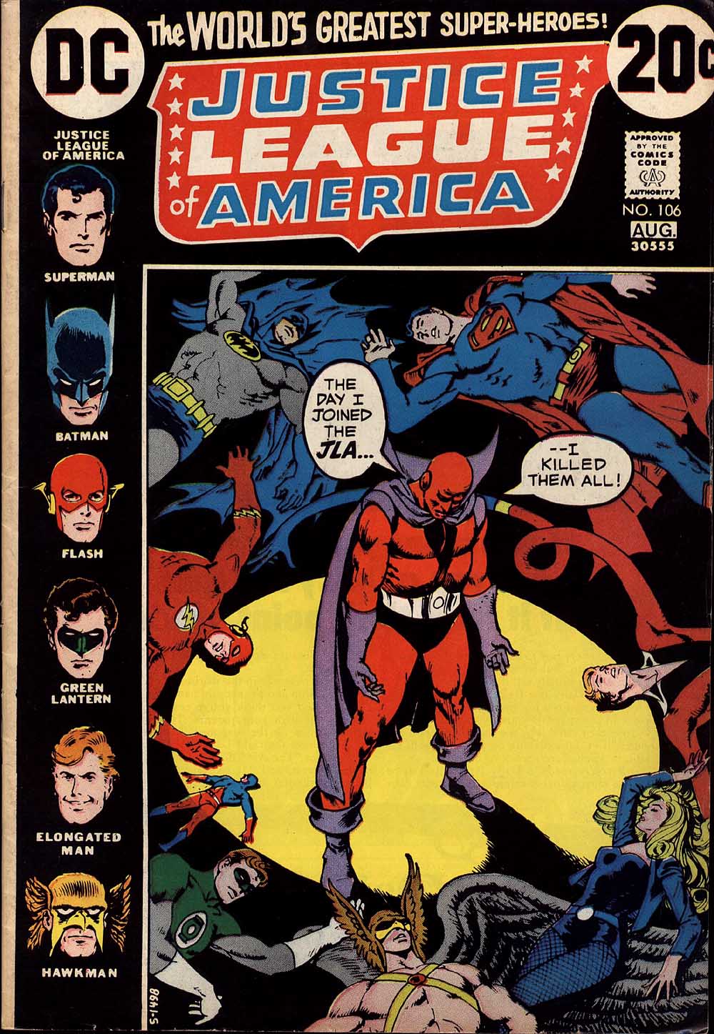 Justice League of America (1960) issue 106 - Page 1