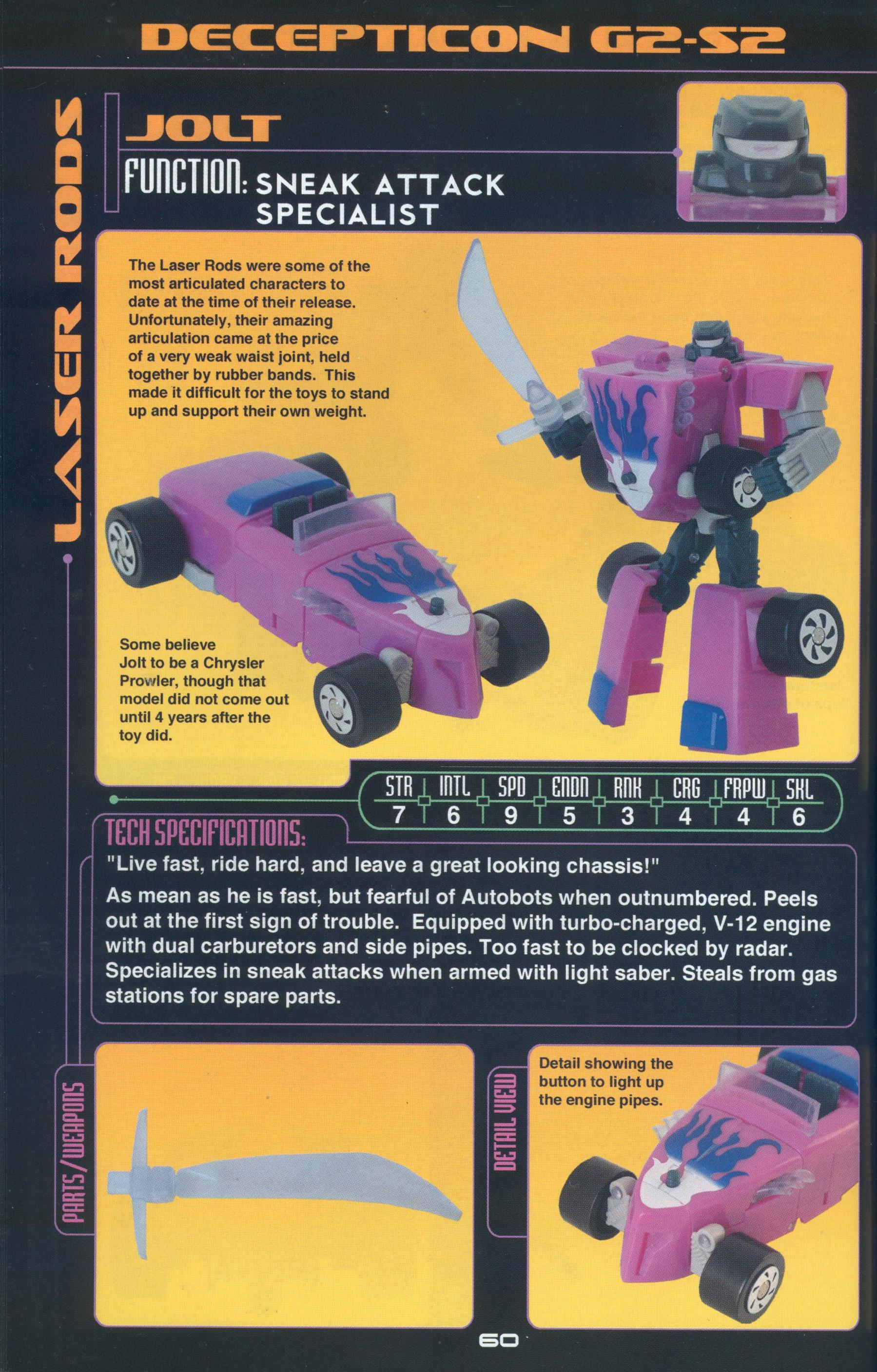 Read online Cybertronian: An Unofficial Transformers Recognition Guide comic -  Issue #6 - 62