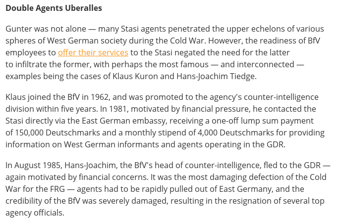 Counterintelligence Die Russen kommen...
