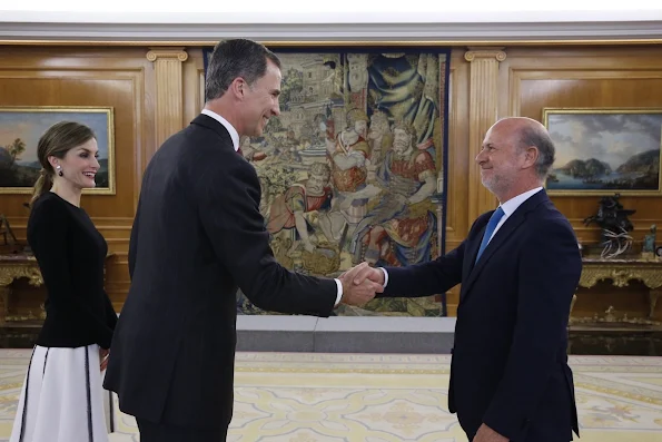 Audience to the presidents of medical and scientific societies attending the 44th National Congress of the Spanish Academy of Dermatology