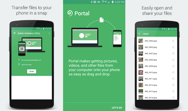 نقل الملفات بسرعة صاروخية من الكمبيوتر إلى الهاتف Portal WiFi File Transfers نقل الملفات بسرعة صاروخية من الكمبيوتر إلى الهاتف Portal WiFi File Transfers