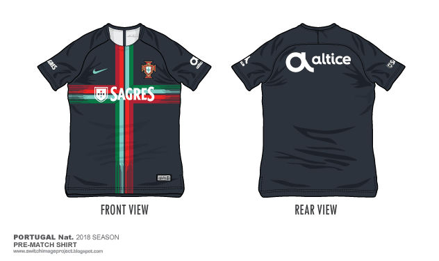 portugal pre match jersey