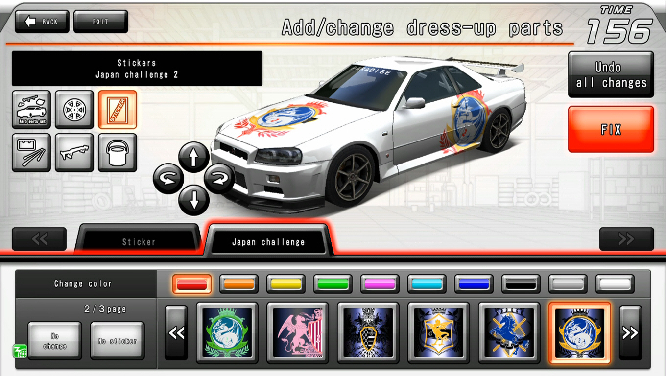 SOARS WMMT5DX 드레스업 파츠 (재팬챌린지 스티커) / Dressup parts (Japan challenge