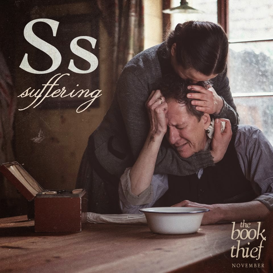 the book thief letters s suffering
