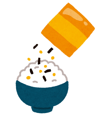 ふりかけのイラスト