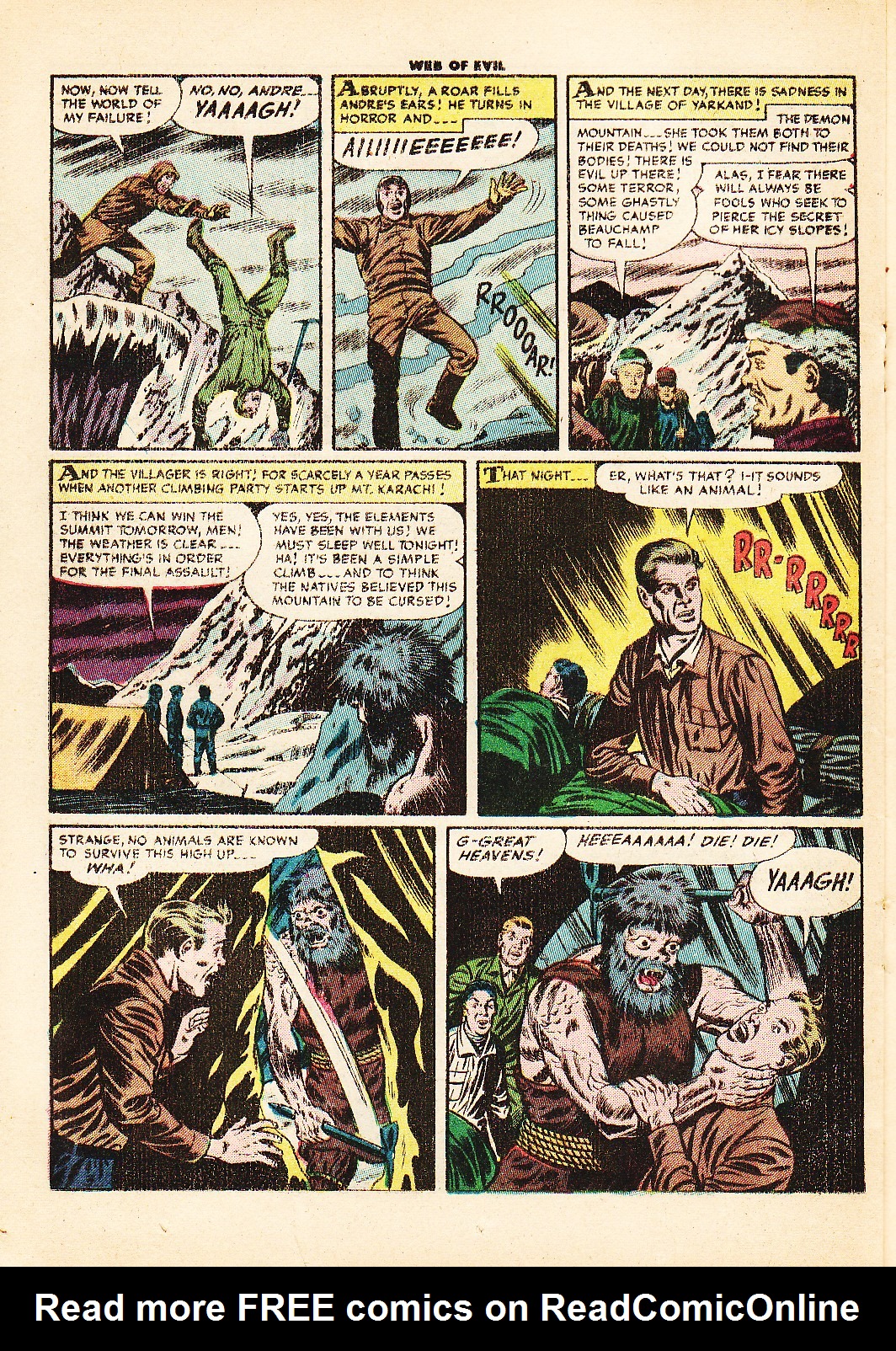 Read online Web of Evil comic -  Issue #18 - 20
