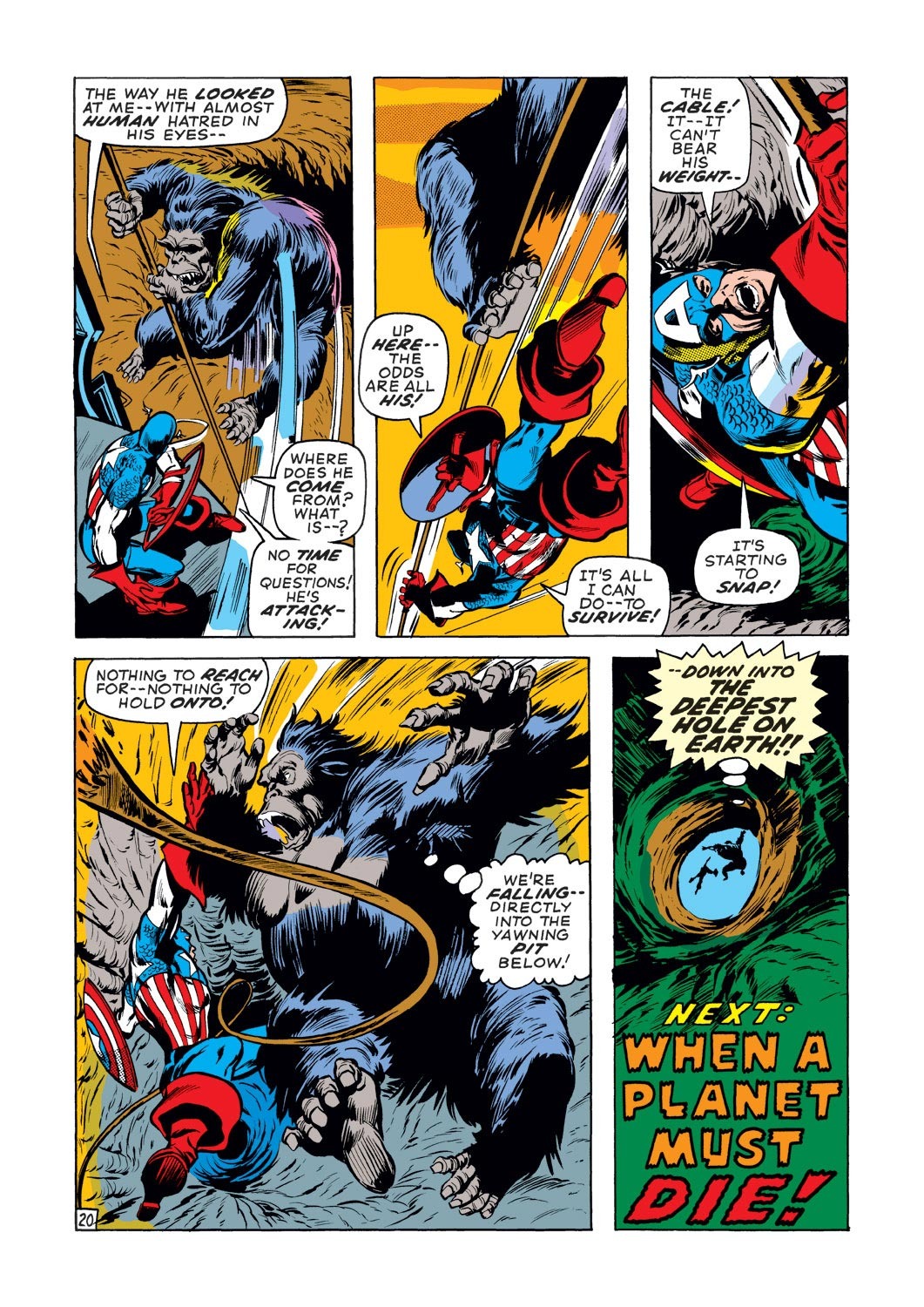 Read online Captain America (1968) comic -  Issue #135 - 20