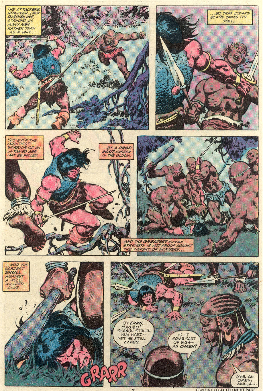Read online Conan the Barbarian (1970) comic -  Issue #101 - 4