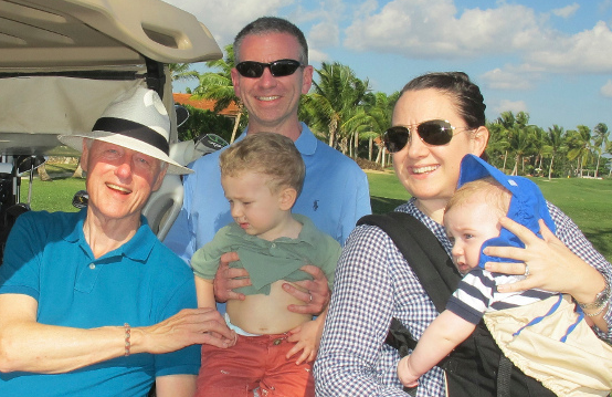 (Foto) Bill Clinton en Casa de Campo de República Dominicana - YIPETA